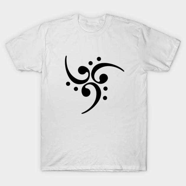 F clef T-Shirt by Ugababa